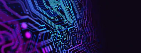 Technology background circuit board illustration