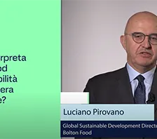 Luciano Pirovano, - Global Sustainable Development Director di Bolton Food, parla di ESG nella filiera ittica