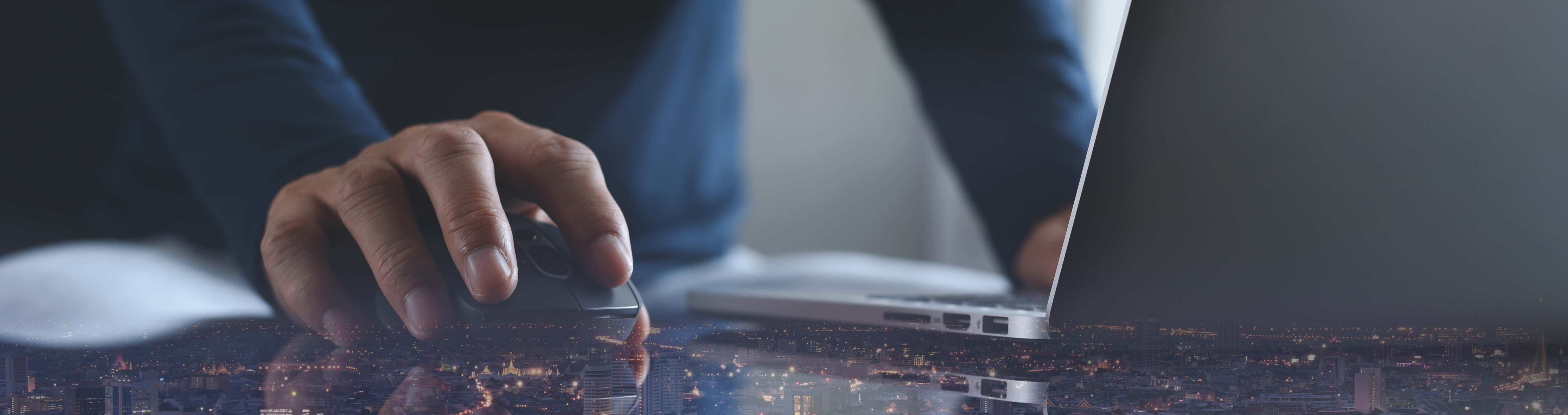 lavorando al computer