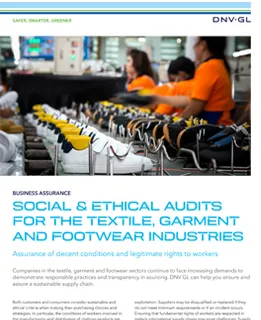Audit etici e sociali nell'industria tessile e abbigliamento